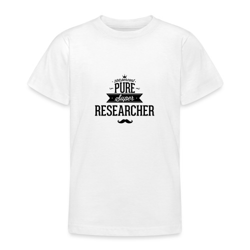 100% Forscher - Teenager T-Shirt