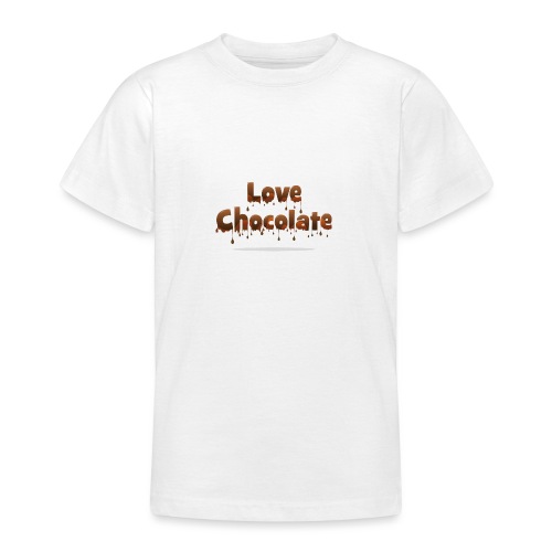 Love Chocolate - Teenage T-Shirt