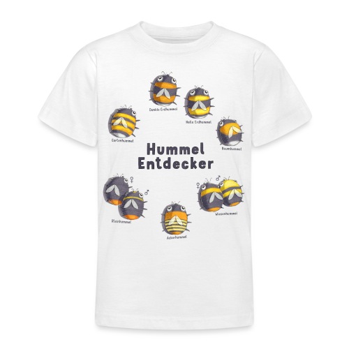 Bumblebee Explorer - do you know all bumblebee species? - Teenage T-Shirt