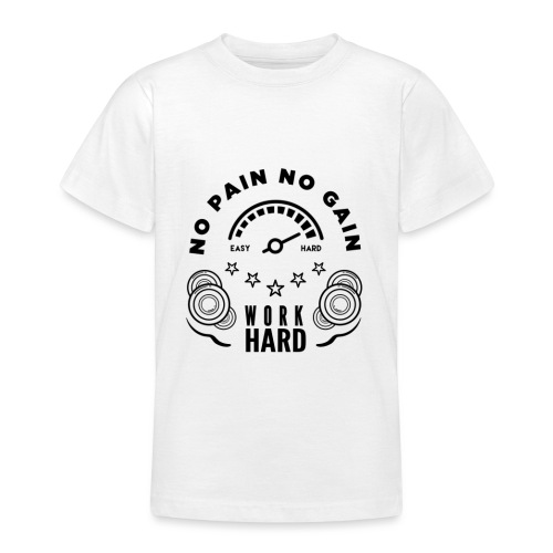 No pain no gain - T-shirt Ado