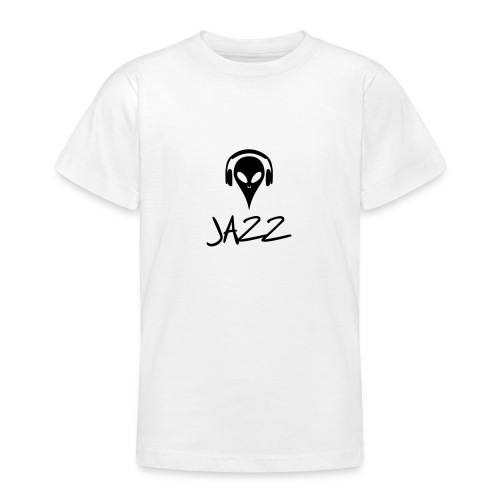 Jazz Music Alien Remix Sample - Teenage T-Shirt