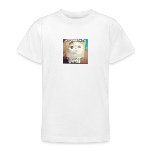 grappige kat - Teenager T-shirt