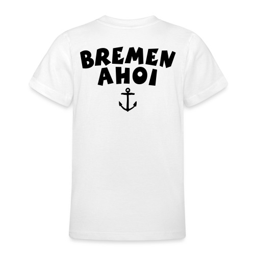 Bremen Ahoi Anker Segeln Segler - Teenager T-Shirt