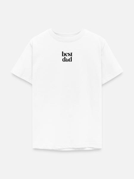 best dad - Teenager T-Shirt - Weiß