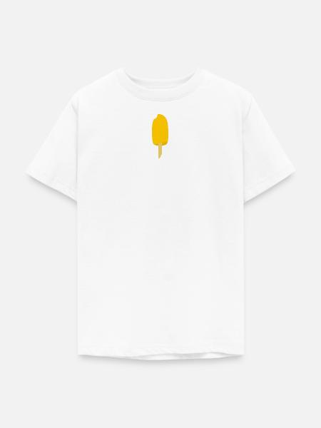 Mango Eis am Stiel - Teenager T-Shirt - Weiß