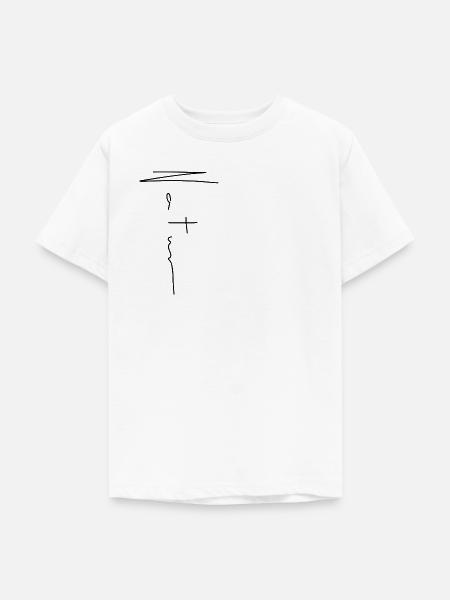 Natur Handschrift - Teenager T-Shirt - Weiß