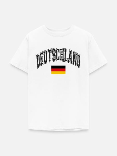 Deutschland - Teenager T-Shirt - Weiß