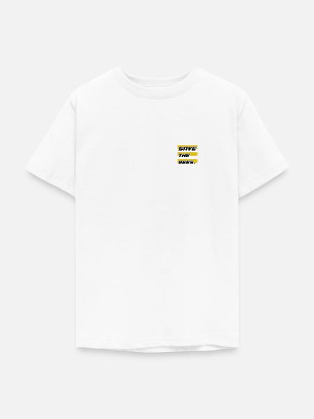 Save the bees - Teenager T-Shirt - Weiß