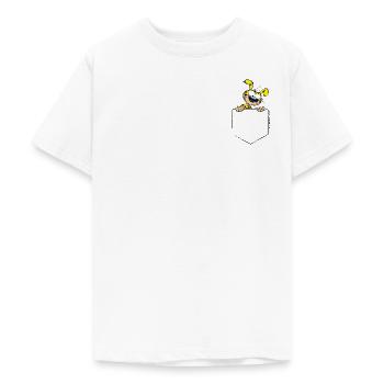Marsupilami Taschenmotiv - Teenager T-Shirt - Weiß - Vorne - AI Model Teenager Male dark (155cm)