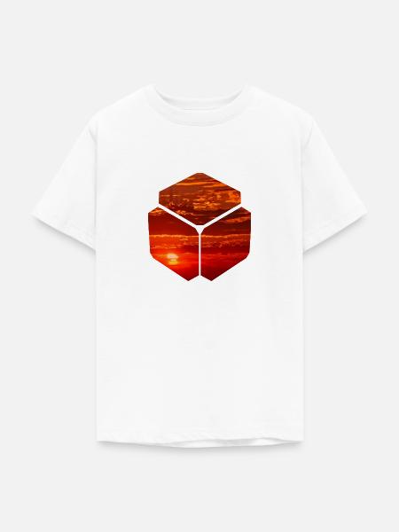 Sonnenuntergang - Teenager T-Shirt - Weiß