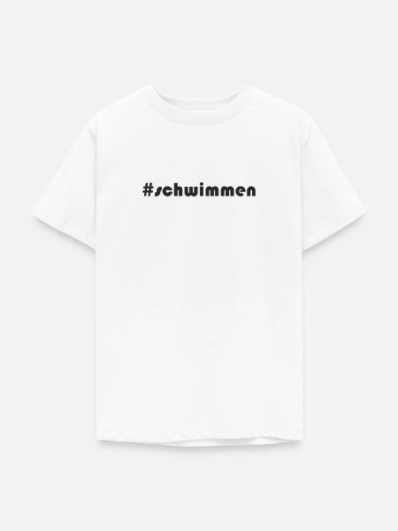 Schwimmen - #schwimmen - Teenager T-Shirt - Weiß