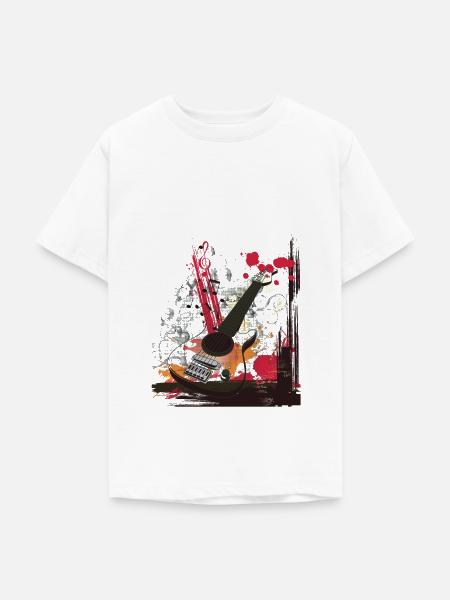 Musik - Teenager T-Shirt - Weiß