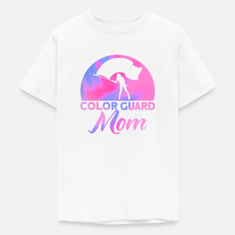 Cadeau de garde de drapeau de maman de la garde de couleur - T-shirt Ado - blanc