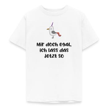 lustiger Spruch - Teenager T-Shirt - Weiß - Vorne - AI Model Teenager Male dark (155cm)