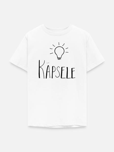Käpsele - Teenager T-Shirt - Weiß