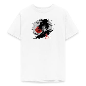 Japan Girl im Anime Style - Teenager T-Shirt - Weiß - Vorne - AI Model Teenager Male dark (155cm)