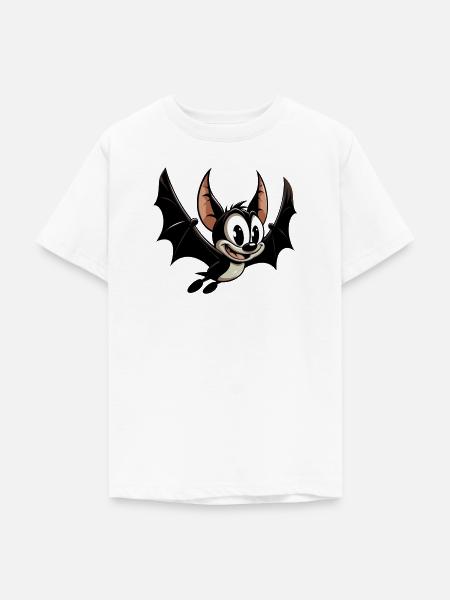 Fledermaus - Teenager T-Shirt - Weiß