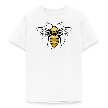 Bienen T-shirt Imker Geschenk - Teenager T-Shirt - Weiß - Vorne - AI Model Teenager Male dark (155cm)