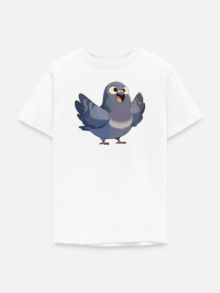 Tauben Taube - Teenager T-Shirt - Weiß