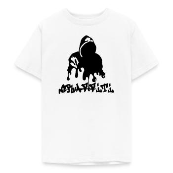 Graffiti - Teenager T-Shirt - Weiß - Vorne - AI Model Teenager Male dark (155cm)
