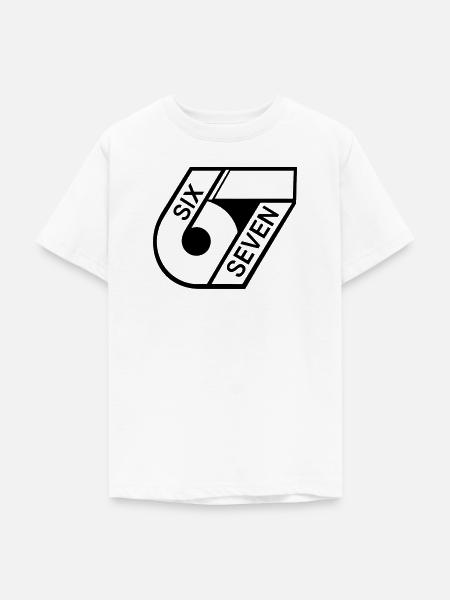 67 Six Seven - Teenager T-Shirt - Weiß