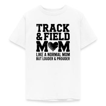 Leichtathletik Sprüche Leichtathletik Geschenk - Teenager T-Shirt - Weiß - Vorne - AI Model Teenager Male dark (155cm)