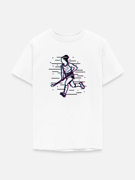 Feldhockey Mädchen - Teenager T-Shirt - Weiß