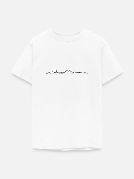 Skyline - Potsdam - Teenager T-Shirt - Weiß