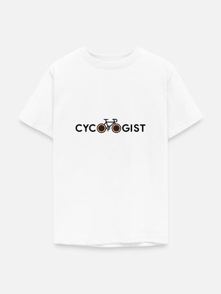 cycologist - Teenager T-Shirt - Weiß