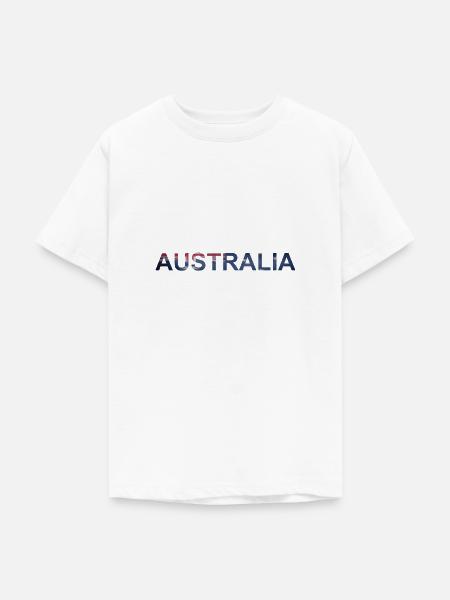 Australien - Teenager T-Shirt - Weiß
