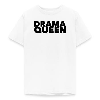 Drama Queen - Teenager T-Shirt - Weiß - Vorne - AI Model Teenager Male dark (155cm)