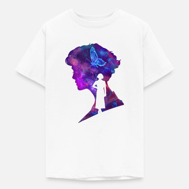 Fantastic Beasts Queenie Goldstein Silhouette - Nuorten t-paita - valkoinen