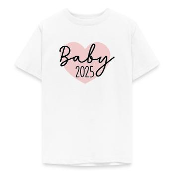 Baby - Teenage T-Shirt - white - Front - AI Model Teenager Male dark (155cm)