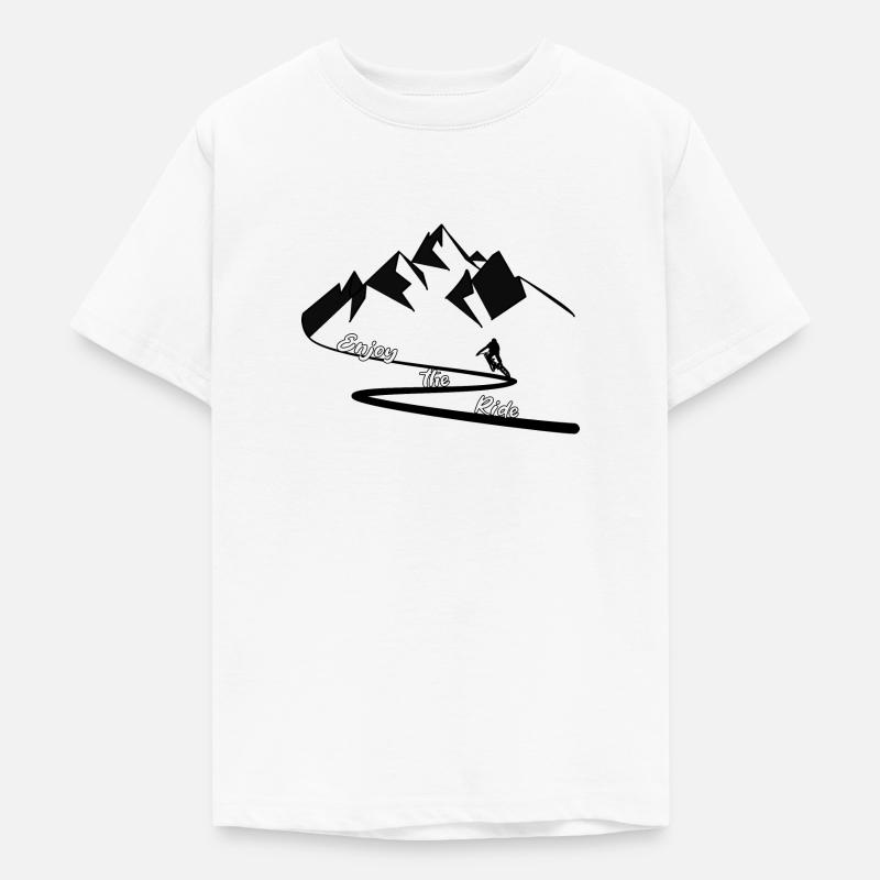 Profitez de la balade - T-shirt Ado - blanc