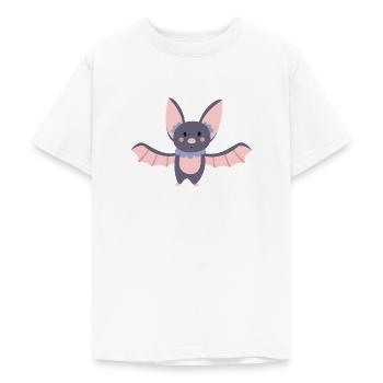 Fledermaus - Teenager T-Shirt - Weiß - Vorne - AI Model Teenager Male dark (155cm)