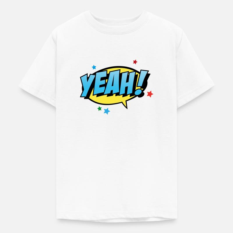 YEAH - T-shirt Ado - blanc