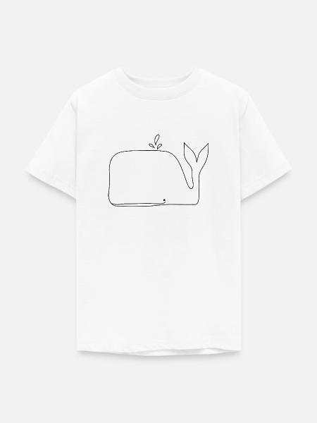 WAL - Teenager T-Shirt - Weiß