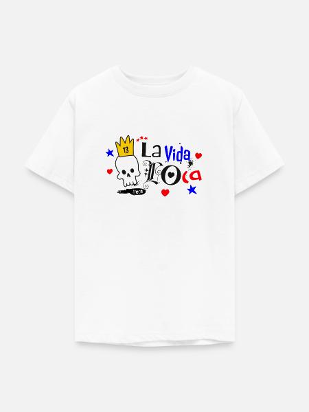 La Vida… - Teenager T-Shirt - Weiß