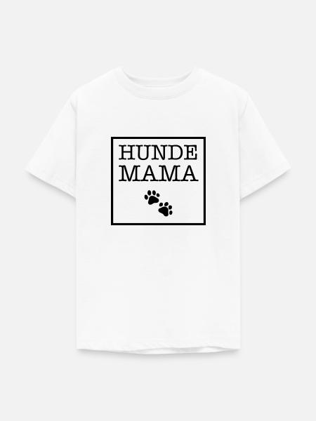 Hunde Mama - Teenager T-Shirt - Weiß