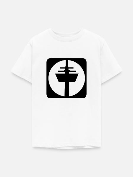 Köln Colonius Piktogramm - Teenager T-Shirt - Weiß