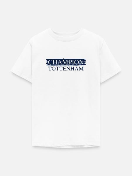 Champion Tottenham - Teenager T-Shirt - Weiß