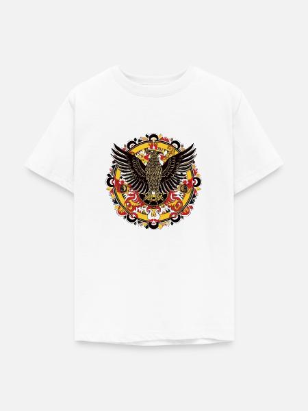 Deutscher Adler - Teenager T-Shirt - Weiß