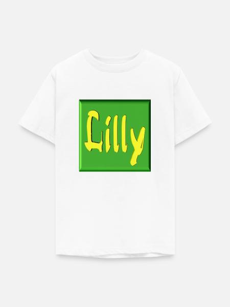 lilly2 - Teenager T-Shirt - Weiß