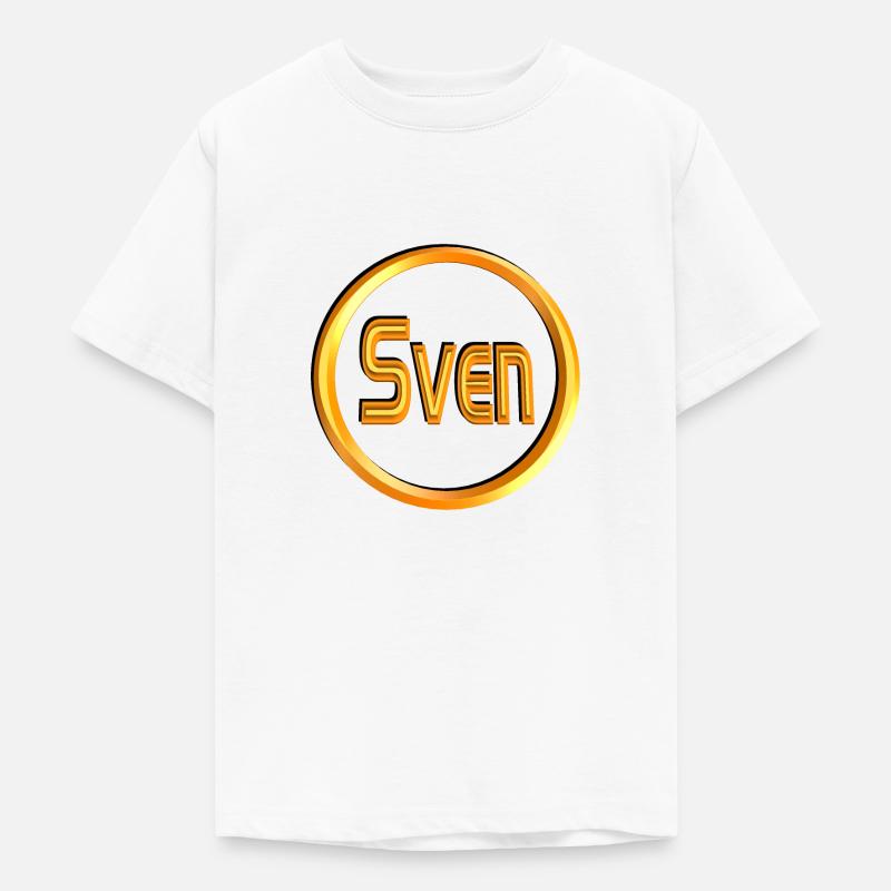 sven2 - T-shirt tonåring - vit