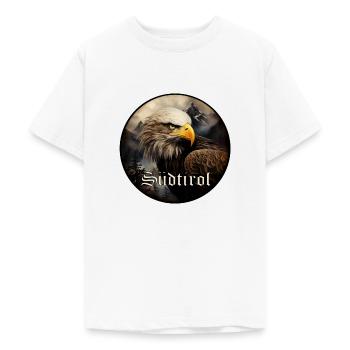 Südtiroler Adler dem Land die Treue - Teenager T-Shirt - Weiß - Vorne - AI Model Teenager Male dark (155cm)