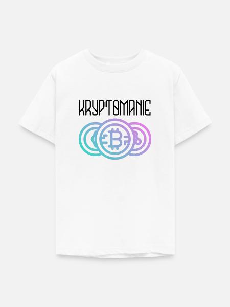 Kryptomanie - Teenager T-Shirt - Weiß