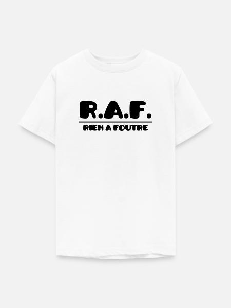 RAF - Fuck :) - Teenager T-Shirt - Weiß