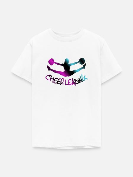 Cheerleading, Cheerleader - Teenager T-Shirt - Weiß