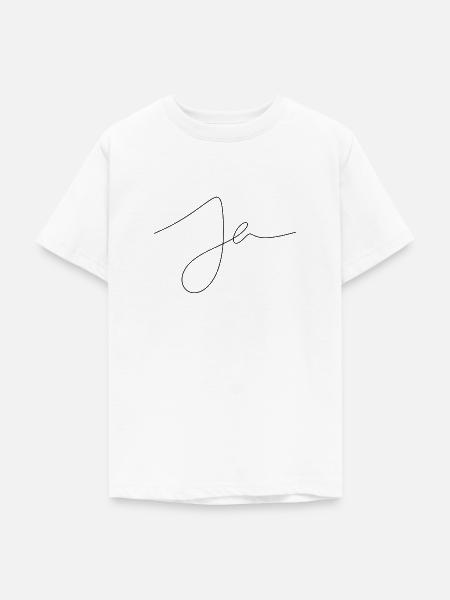 Ja Handwriting - Teenager T-Shirt - Weiß