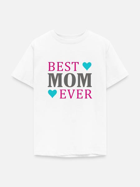 Beste Mama - Teenager T-Shirt - Weiß